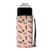 Border Collie Dog 2nd Pattern Print Wallet Case-Free Shipping