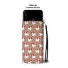 Caveliar King Charles Spaniel Dog 2nd Pattern Print Wallet Case-Free Shipping