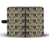 Rough Collie Dog 2nd Pattern Print Wallet Case-Free Shipping
