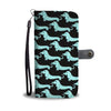Dachshund Dog 2nd Pattern Print Wallet Case-Free Shipping