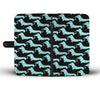 Dachshund Dog 2nd Pattern Print Wallet Case-Free Shipping