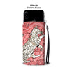 Ocicat in heart Print On Pink Wallet Case-Free Shipping
