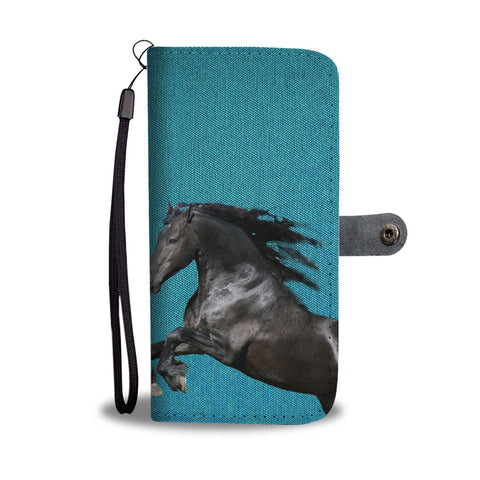 Amazing Andalusian Horse Print Wallet Case- Free Shipping