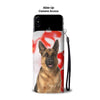 Cute German Shepherd Print Wallet Case- Free Shipping