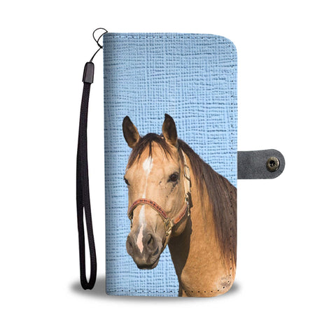 Lovely Quarter Horse Print Wallet Case-Free Shipping