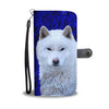 Hokkaido Dog Print Wallet Case-Free Shipping