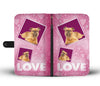Brussels Griffon Dog with Love Print Wallet Case-Free Shipping