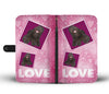 Bouvier des Flandres Dog with Love Print Wallet Case-Free Shipping