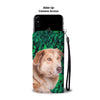 Amazing Aidi Dog Pattern Print Wallet Case-Free Shipping
