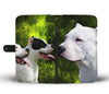 Amazing Dogo Argentino Dog Pattern Print Wallet Case-Free Shipping