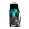 Cool Kerelian Bear Dog Pattern Print Wallet Case-Free Shipping