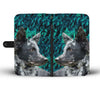 Amazing Mudi Dog Pattern Print Wallet Case-Free Shipping