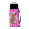 Pixie bob Cat Catching Love Print Wallet Case-Free Shipping