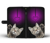 Dragon Li Cat Love Print Wallet Case-Free Shipping