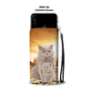 British Shorthair Cat Print Wallet Case- Free Shipping