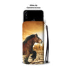 Belgian Horse Print Wallet Case- Free Shipping