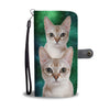 Singapura Cat Print Wallet Case-Free Shipping