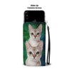 Singapura Cat Print Wallet Case-Free Shipping