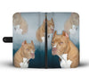 Pit Bull Terrier Print Wallet Case- Free Shipping