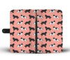 Newfoundland Dog Pattern Print Wallet Case-Free Shipping