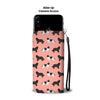 Newfoundland Dog Pattern Print Wallet Case-Free Shipping