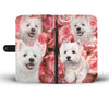 Cute Westie Print Wallet Case- Free Shipping