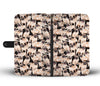 Pug Dog Pattern Print Wallet Case-Free Shipping