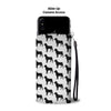 Amazing Rottweiler Dog Pattern Print Wallet Case-Free Shipping