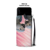 Spix's Macaw Parrot Print Wallet Case-Free Shipping