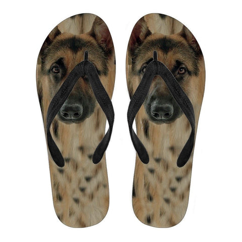 German Shepherd Flip Flops For Women- Free Shipping-Paww-Printz-Merchandise