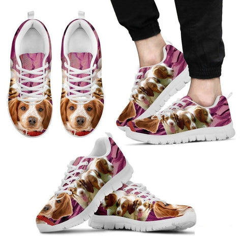 Brittany-Dog Running Shoes For Men-Free Shipping Limited Edition-Paww-Printz-Merchandise