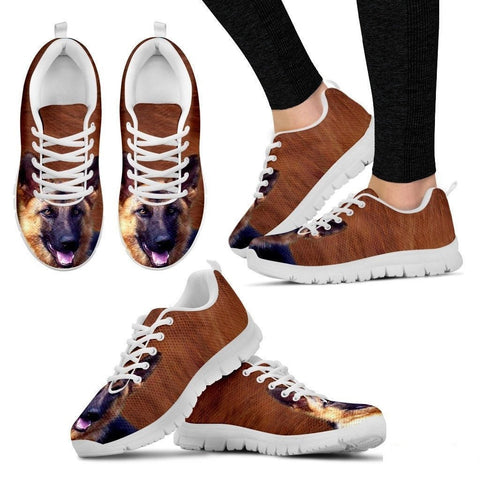 German Shepherd-Dog Shoes For Women-Free Shipping-Paww-Printz-Merchandise