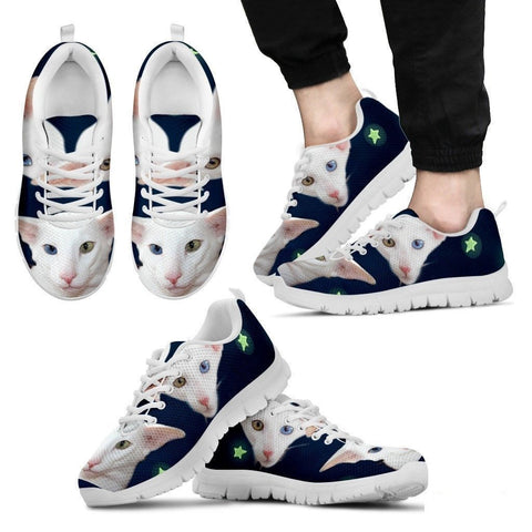 Oriental Cat Print Running Shoes For Men-Free Shipping-Paww-Printz-Merchandise