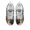 Amazing Afghan Hound Black White Dog Print Running Shoes For Women-Free Shipping-For 24 Hours Only-Paww-Printz-Merchandise