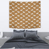 Petit Basset Griffon Vendeen Dog Pattern Print Tapestry