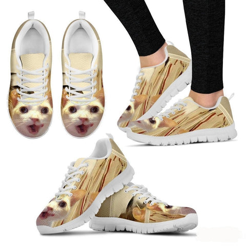 Cat-Running Shoes For Women-3D Print-Free Shipping-Paww-Printz-Merchandise