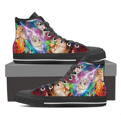 Cat-Women's Canvas Shoes-3D Print-Free Shipping-Paww-Printz-Merchandise