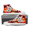 Cat Eat Pizza Women's Canvas Shoes-3D Print-Free Shipping-Paww-Printz-Merchandise