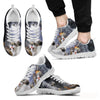 Cat In Storm-Men And Women's Running Shoes-Free Shipping-Paww-Printz-Merchandise
