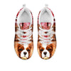 Cute Cavalier King Charles Spaniel Print Sneakers For Women- Free Shipping-For 24 Hours Only-Paww-Printz-Merchandise