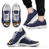 Chinese Hamster Printed (Black/White) Running Shoes For Men-Free Shipping Limited Edition-Paww-Printz-Merchandise