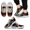 Coonhound Dog Print Running Shoe For Men- Free Shipping-Paww-Printz-Merchandise