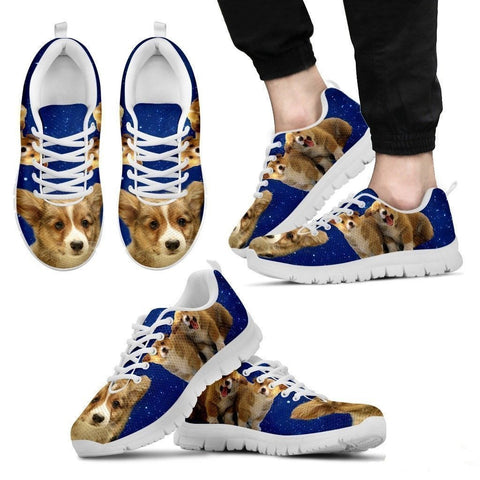 Corgi Dog-Running Shoes For Men-Free Shipping Limited Edition-Paww-Printz-Merchandise