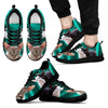 Cornish Rex Cat Print (Black/White) Running Shoes For Men-Free Shipping Limited Edition-Paww-Printz-Merchandise