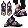 Coton De Tulear Dog (White/Black) Running Shoes For Men-Free Shipping-Paww-Printz-Merchandise