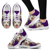 Coton De Tulear Dog (White/Black) Running Shoes For Women-Free Shipping-Paww-Printz-Merchandise