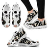 Cow Print Running Shoe For Women- Free Shipping-Paww-Printz-Merchandise