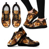Customized Dog Print (Black/White) Running Shoes For Women-Free Shipping-Paww-Printz-Merchandise