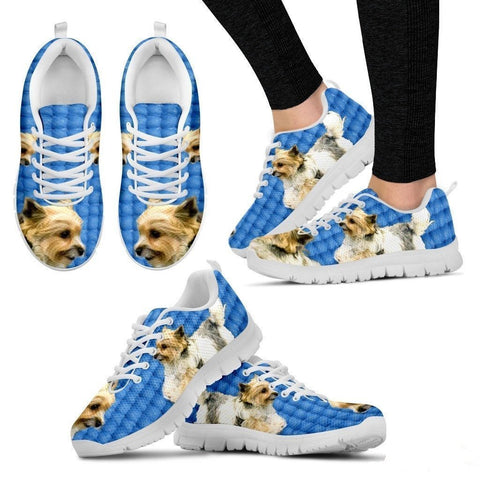 Customized Dog Print (Black/White) Running Shoes For Women Designed By Shanan Roth-Free Shipping-Paww-Printz-Merchandise