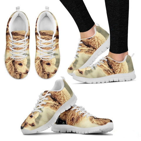 Cute Poodle Dog-Sneakers For Women-Free Shipping-Paww-Printz-Merchandise